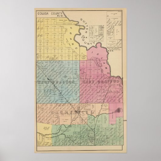 Poster Comté de Yolo 3 (Devant)