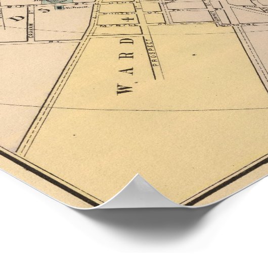 Poster Comté de York, Maine (Coin)