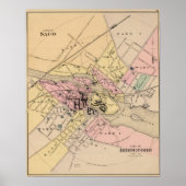 Poster Comté de York, Maine (Devant)