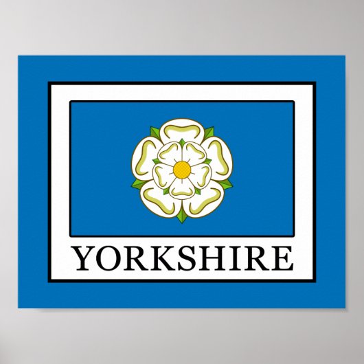 Poster Comté de Yorkshire (Devant)