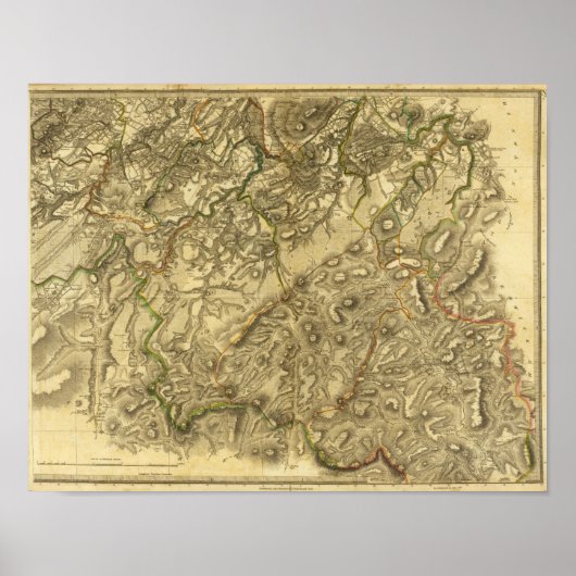 Poster Comté d'Édimbourg Sud (Devant)