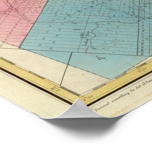 Poster Comté d'Essex (Coin)