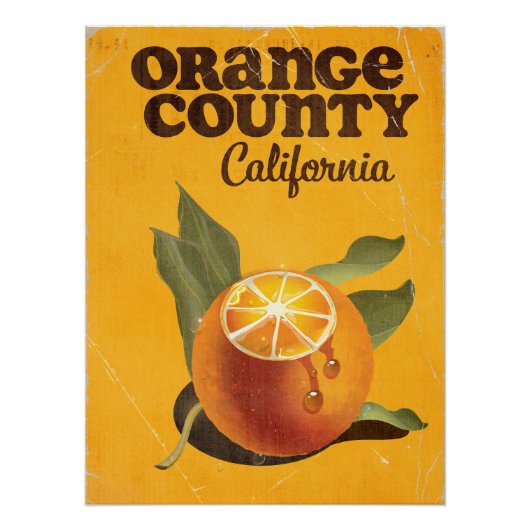 Poster Comté d'Orange (Devant)