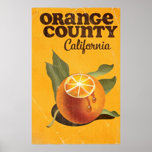 Poster Comté d'Orange (Devant)