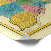 Poster Comté d'Otsego (Coin)