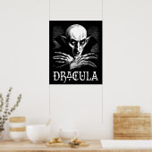 Poster Comte Dracula Halloween Vampire (Cuisine)