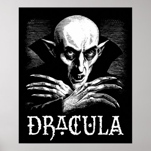 Poster Comte Dracula Halloween Vampire (Devant)