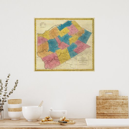 Poster Comté du Delaware (Cuisine)