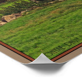 Poster Comté du Donegal - Croix de pierre (Coin)