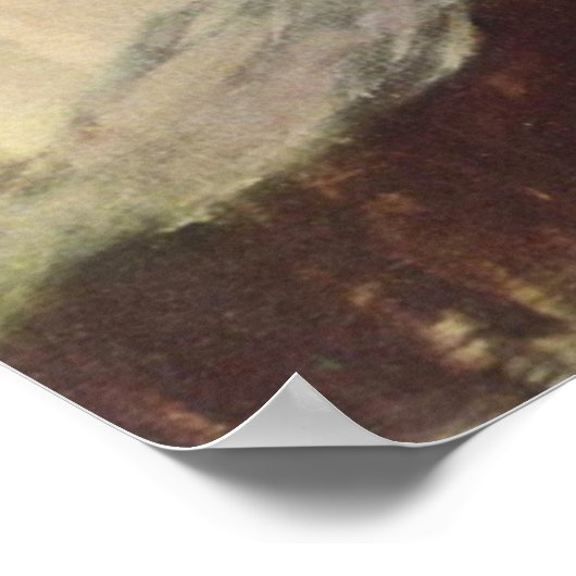 Poster Comte Lepic et ses filles - Edgar Degas (Coin)