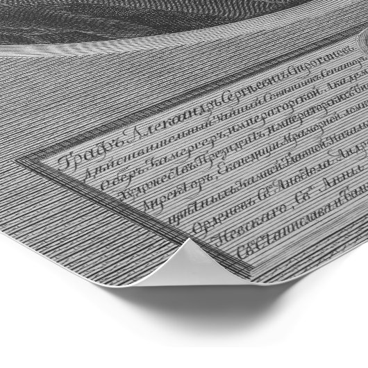 Poster Comte Stroganov (Coin)