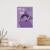Poster Comte von Compte - Ah Ah Ah! (Cuisine)