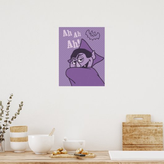 Poster Comte von Count - Ah Ah Ah Ah ! (Cuisine)