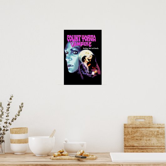 Poster Comte Yorga Vampire (Cuisine)