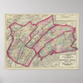 Poster Comtés de Huntingdon, Juniata, Mifflin, Perry (Devant)