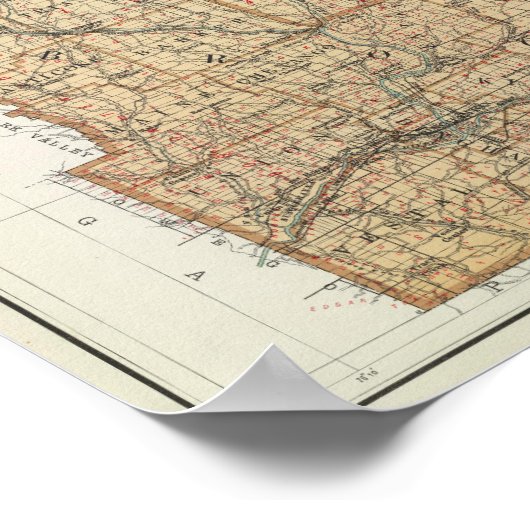 Poster Comtés de Madison, Chenango, Broome (Coin)