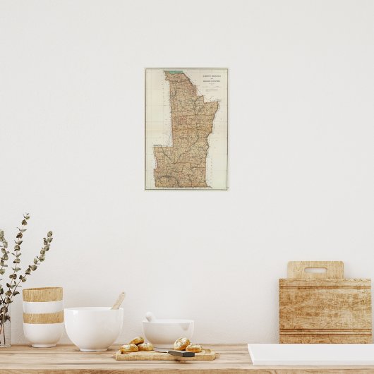 Poster Comtés de Madison, Chenango, Broome (Cuisine)