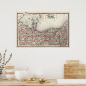 Poster Comtés de Sandusky, Seneca et Summit (Cuisine)