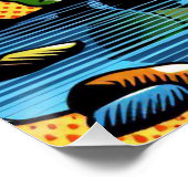 Poster con paisaje de dinosaurios (Coin)