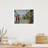Poster Concarneau en Bretagne (Cuisine)