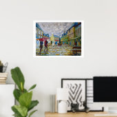 Poster Concarneau en Bretagne (Bureau à domicile)