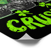 Poster Concasseur de la Saint-Patrick pour camion monstre (Coin)