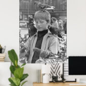 Poster Concentration pour un jeune St Francis 1968 (Bureau à domicile)