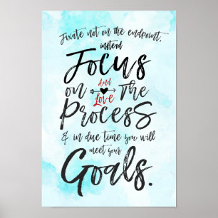 Poster Concentration sur le processus Motivationnel