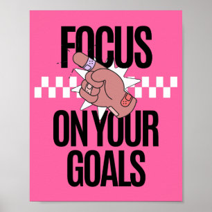 Poster Concentration Sur Vos Objectifs Inspiration