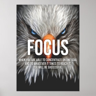 Poster CONCENTRE - Motivation de l'aigle