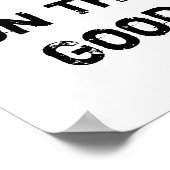 Poster Concentrez-vous sur le Bien. (Coin)