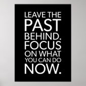 Poster Concentrez-Vous Sur Maintenant - Gym, Hustère, Suc (Devant)