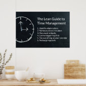 Poster Concentrez-vous sur votre vie : le guide maigre de (Cuisine)