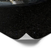 Poster Concept artistique de la reconnaissance lunaire Or (Coin)