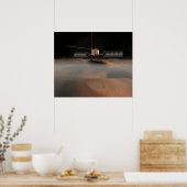Poster Concept artistique de l'engin spatial Express Mars (Cuisine)