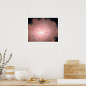 Poster Concept de ce qu'une galaxie poussiéreuse et brill (Cuisine)