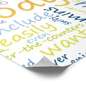 Poster Concept de conditionnement physique pour la perte  (Coin)