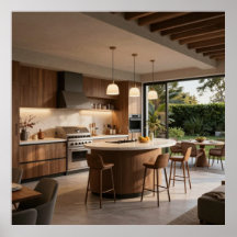 Concept de cuisine extérieure Zen