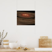 Poster Concept de l'artiste Mini système solaire en const (Cuisine)