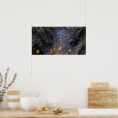 Poster Concept de ville de Goblin - Ponts (Cuisine)