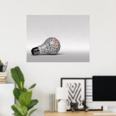 Poster Concept d'idée (Bureau à domicile)