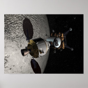 Poster Concept du véhicule d'exploration d'équipage