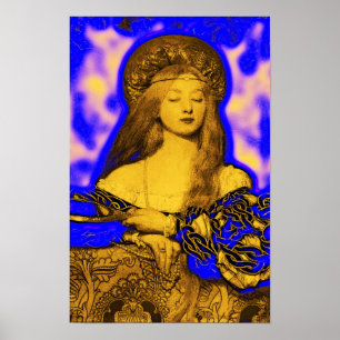 POSTER CONCEPTEUR DE COSTUME DE VANITY BEAUTY FASHION