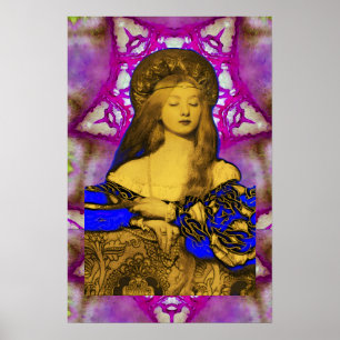 POSTER CONCEPTEUR DE COSTUME DE VANITY BEAUTY FASHION