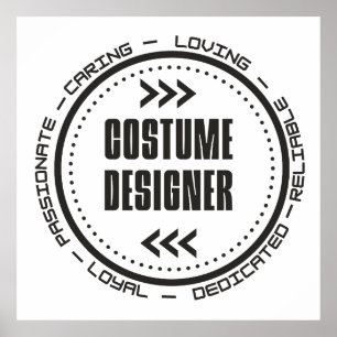 Poster Concepteur de costumes Extraordinaires