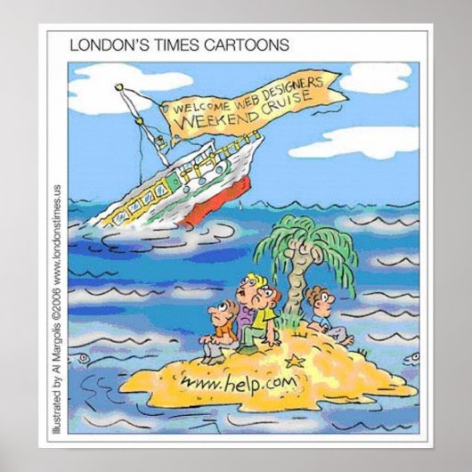 Poster Concepteurs de sites Web Croisière de terreur Affi (Devant)