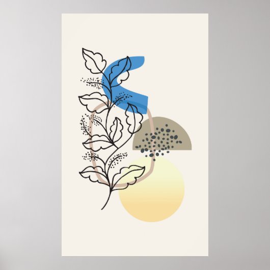 Poster Conception abstraite (Devant)