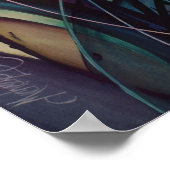 Poster "Conception abstraite" (Coin)