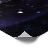 Poster Conception Abstraite des fleurs fractales. (Coin)
