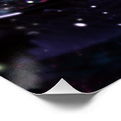 Poster Conception Abstraite des fleurs fractales. (Coin)